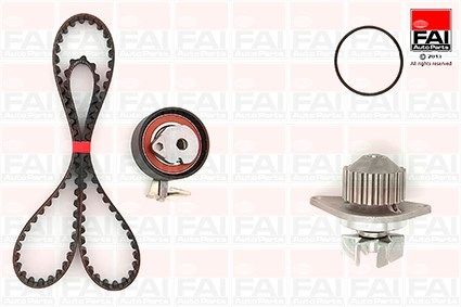 FAI AUTOPARTS Vesipumppu + jakohihnasarja TBK145-6344